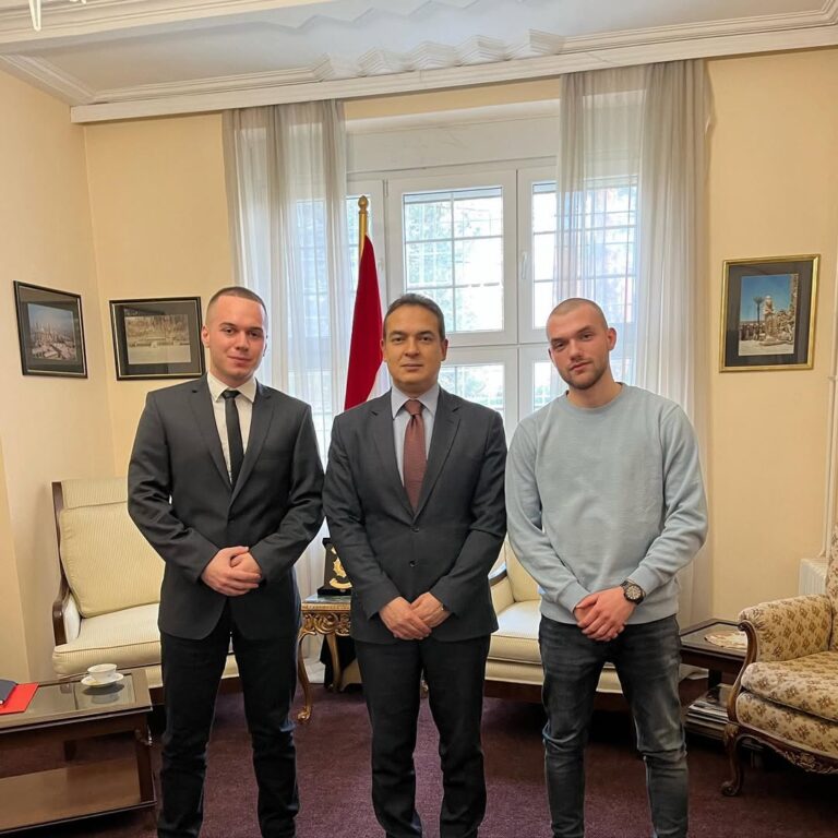 Sastanak sa ambasadorom Egipta Sastanak sa ambasadorom Egipta