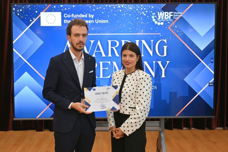 Potpisan ugovor sa Western Balkans Fund